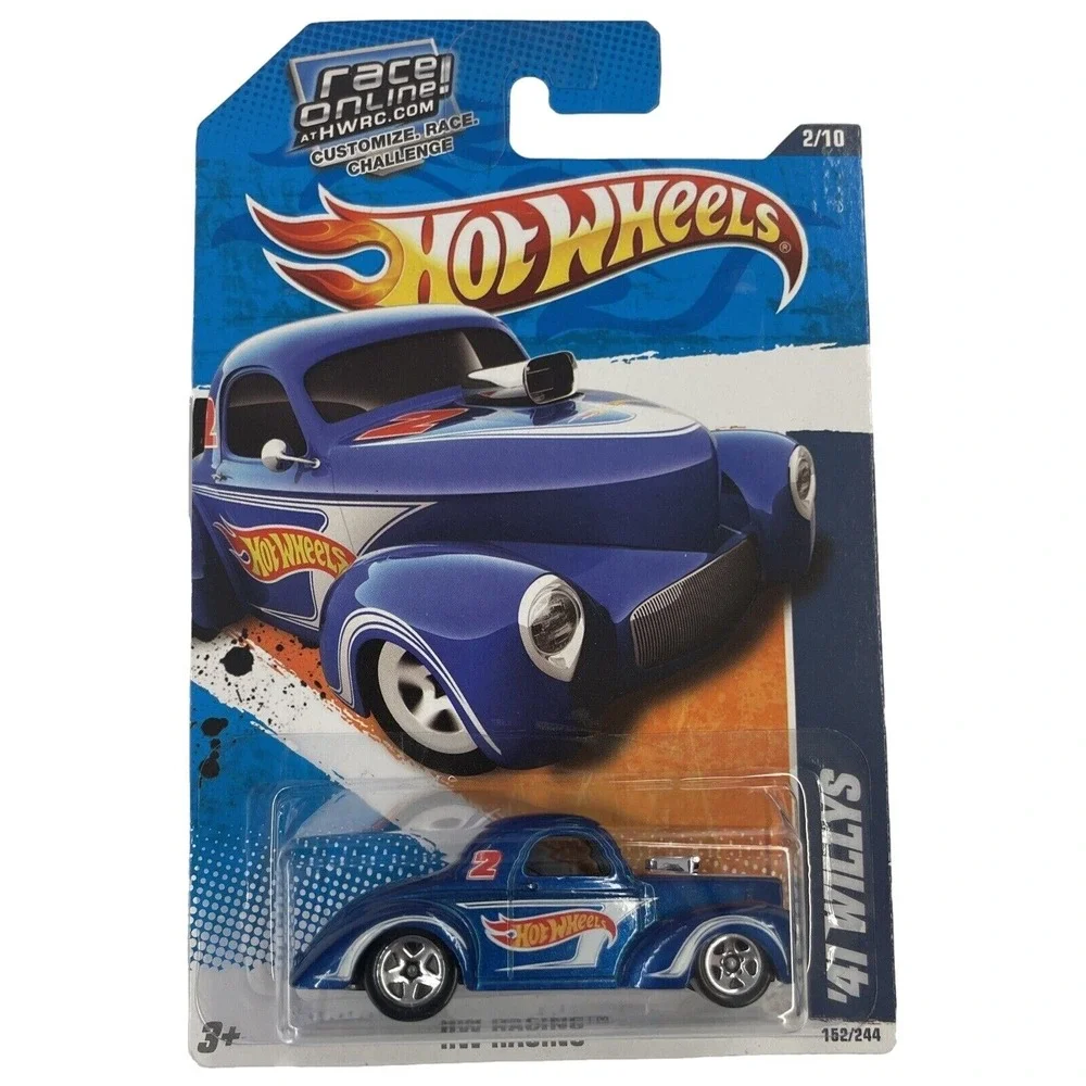 Hot Wheels‎ HW Racing '41 Blue Willys Diecast 152/244